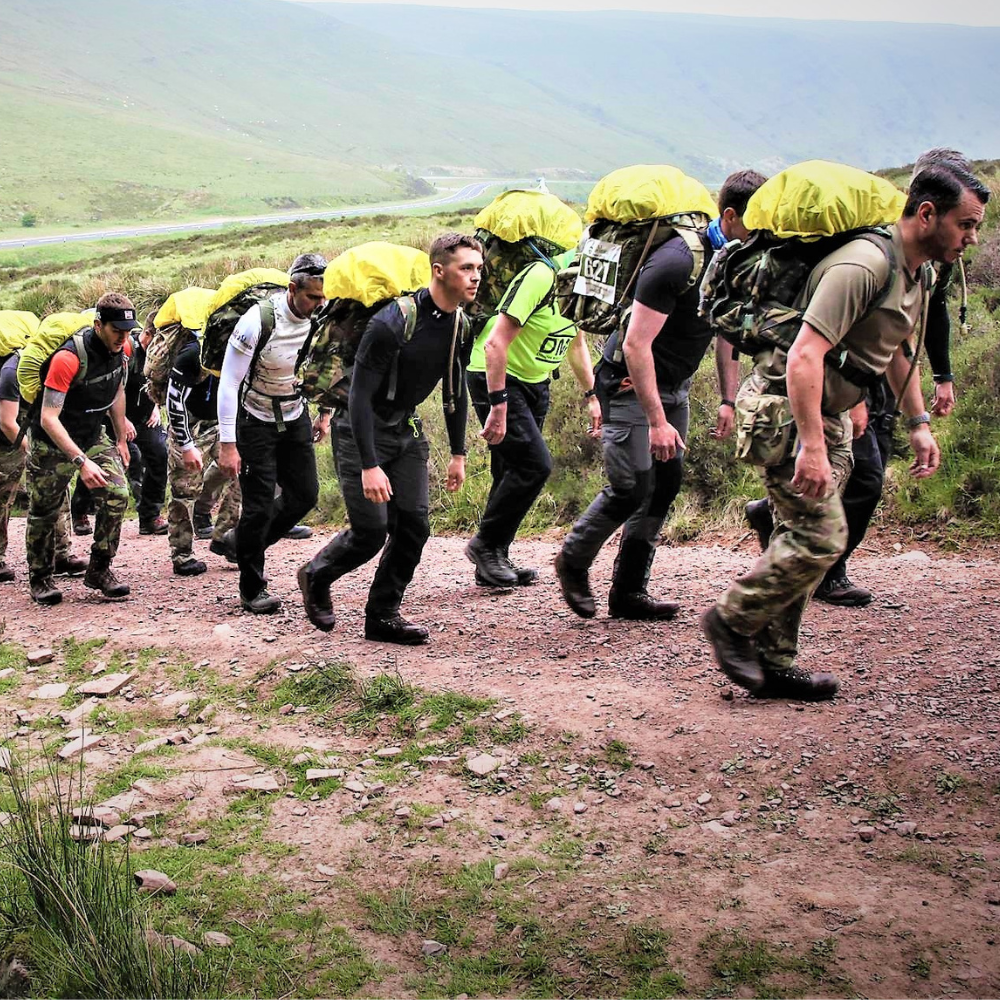 The Fan Dance, climb Pen Y Fan in Wales for SAS Selection style challenge, with Fear Naught