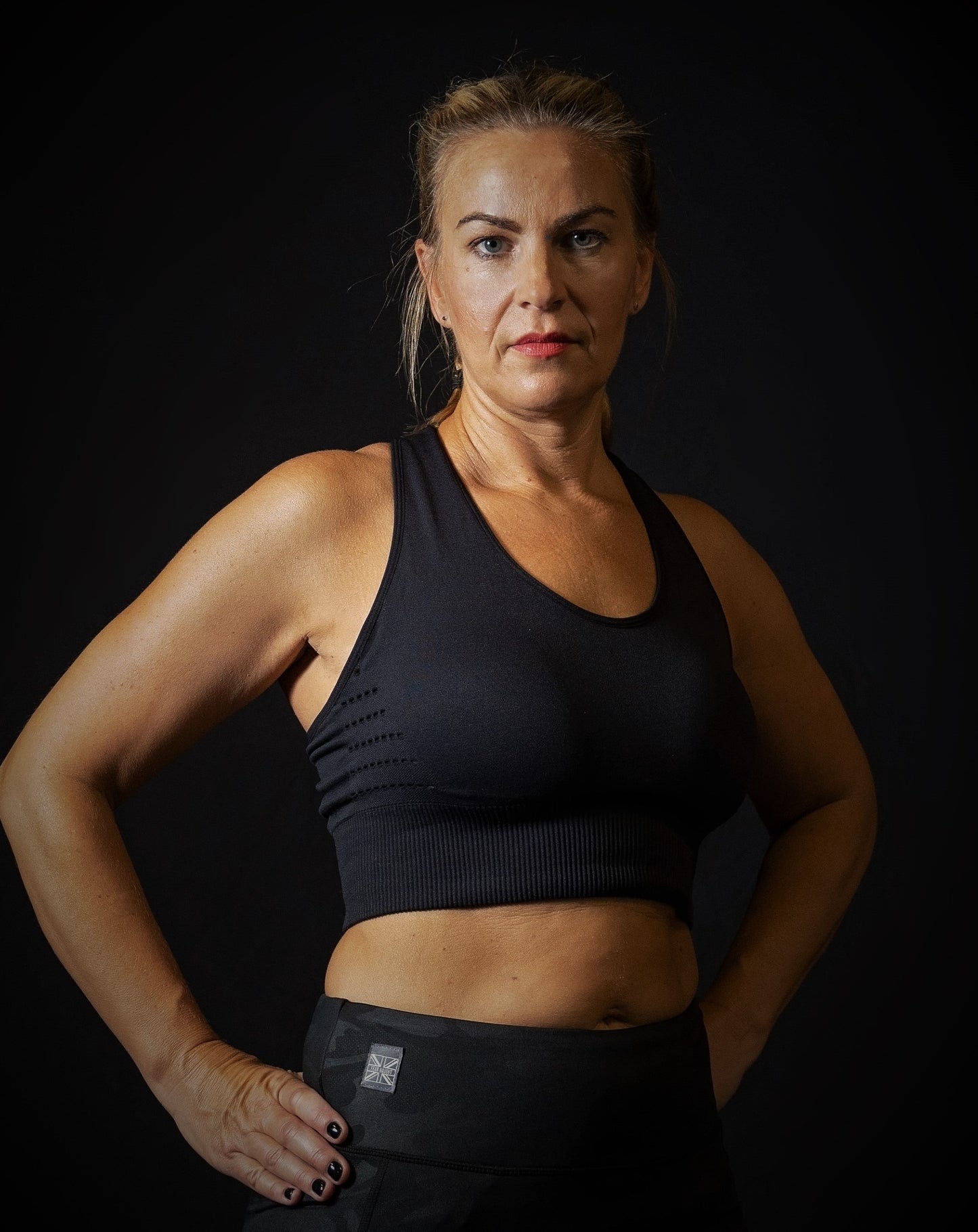 Fear Naught Ladies Multi Sport Sculpt Bra Top Black