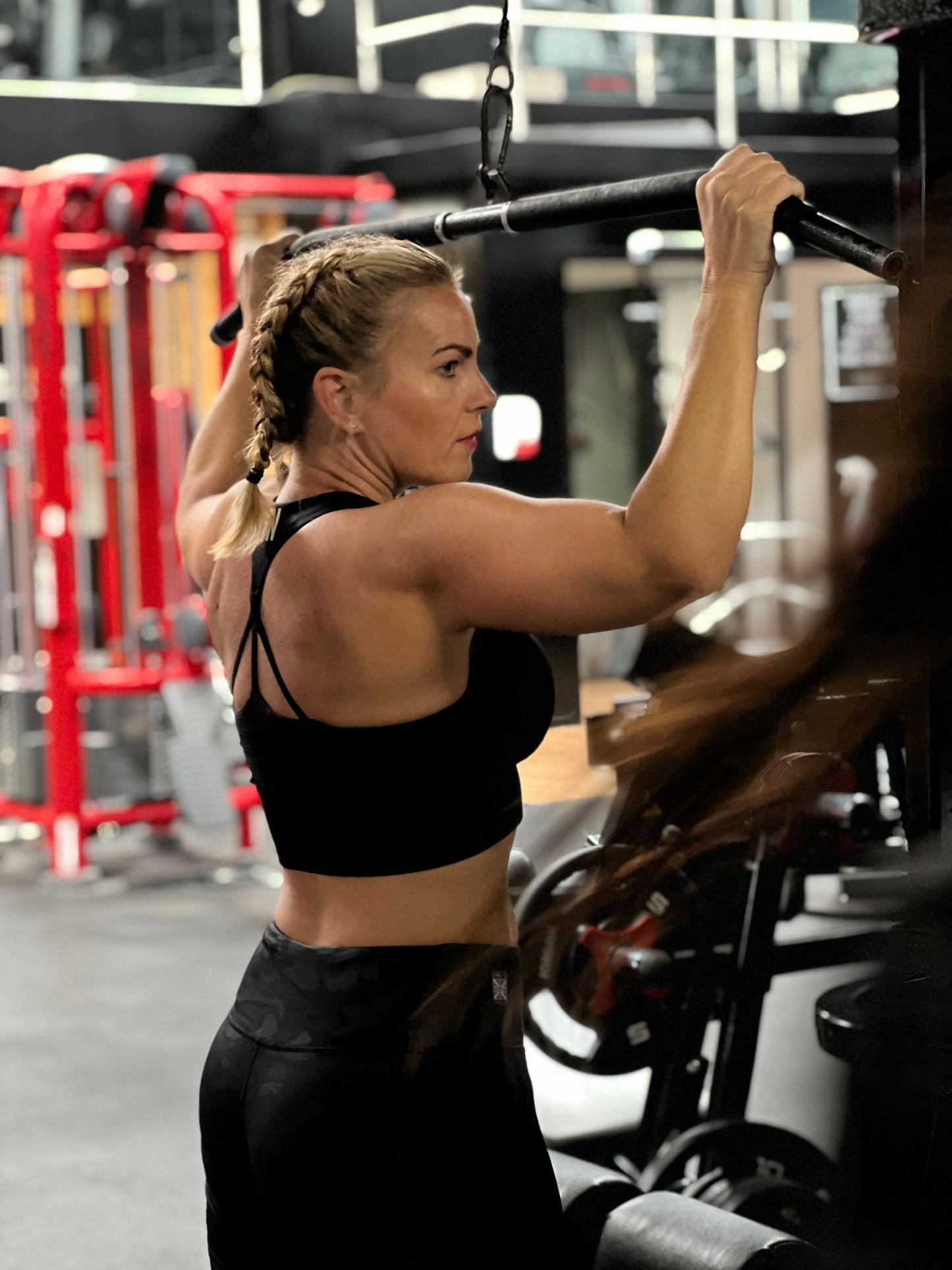 Fear Naught Ladies Multi Sport Sculpt Bra Top Black
