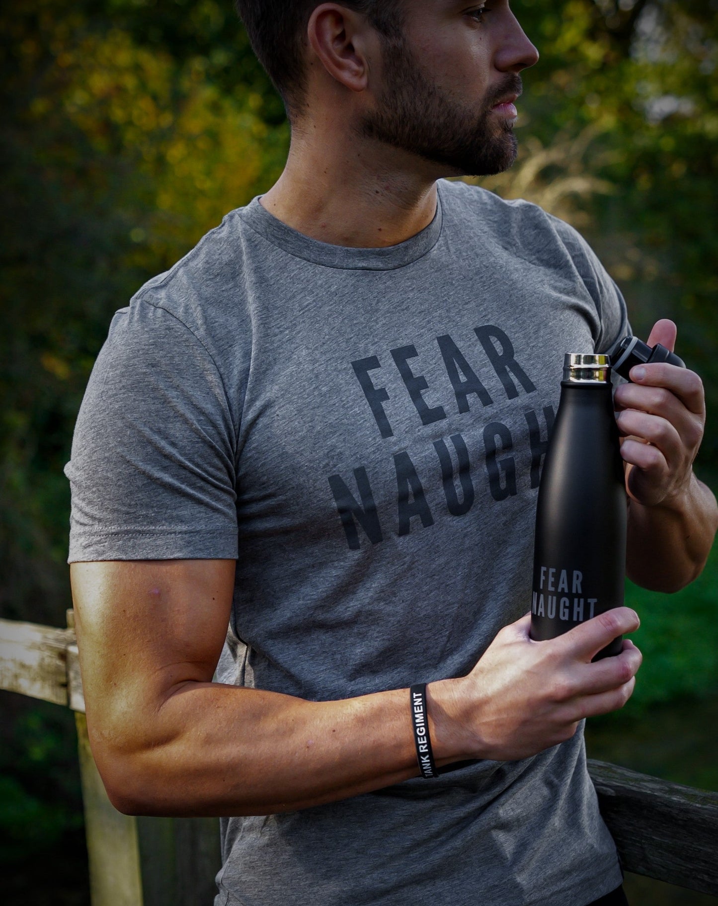 Fear Naught 'T-Shirt One' Grey